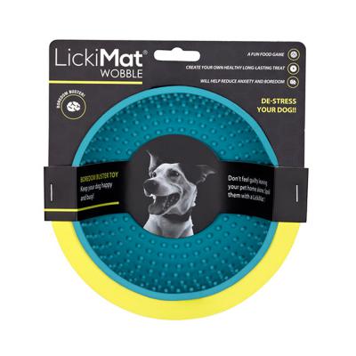 LickiMat Wobble Dog Lick Bowl Turquoise