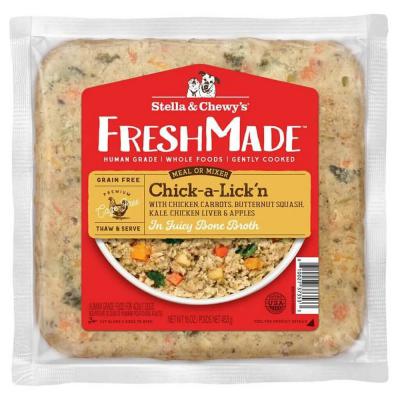 Stella & Chewy's Freshmade Chick-a-Lick'n Gently Cooked Dog Food 16 oz.