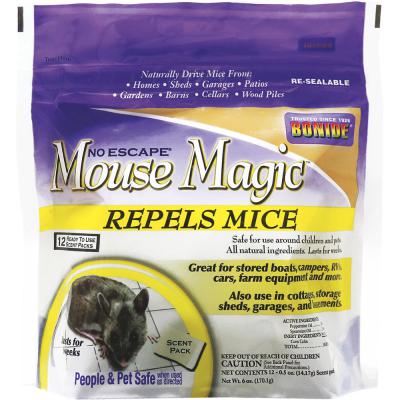 Bonide No Escape Mouse Magic Ready To Use Scent Packs 12 Pack