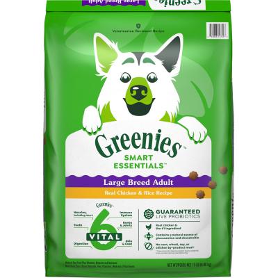 Greenies Smart Essentials Adult Large Breed Chicken And Rice Dog Food 15 lb.