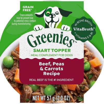 Greenies Smart Topper Beef, Peas And Carrots Recipe 2 oz.