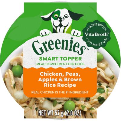 Greenies Smart Topper Chicken, Peas, Apples And Brown Rice Recipe 2 oz.