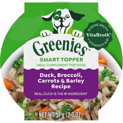 Greenies Smart Topper Duck, Broccoli, Carrots And Barley Recipe 2 oz.