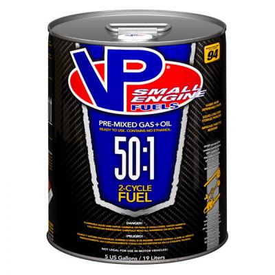 VP Pre-Mixed Gas & Oil 50:1 2-Cycle Fuel 5 Gal.