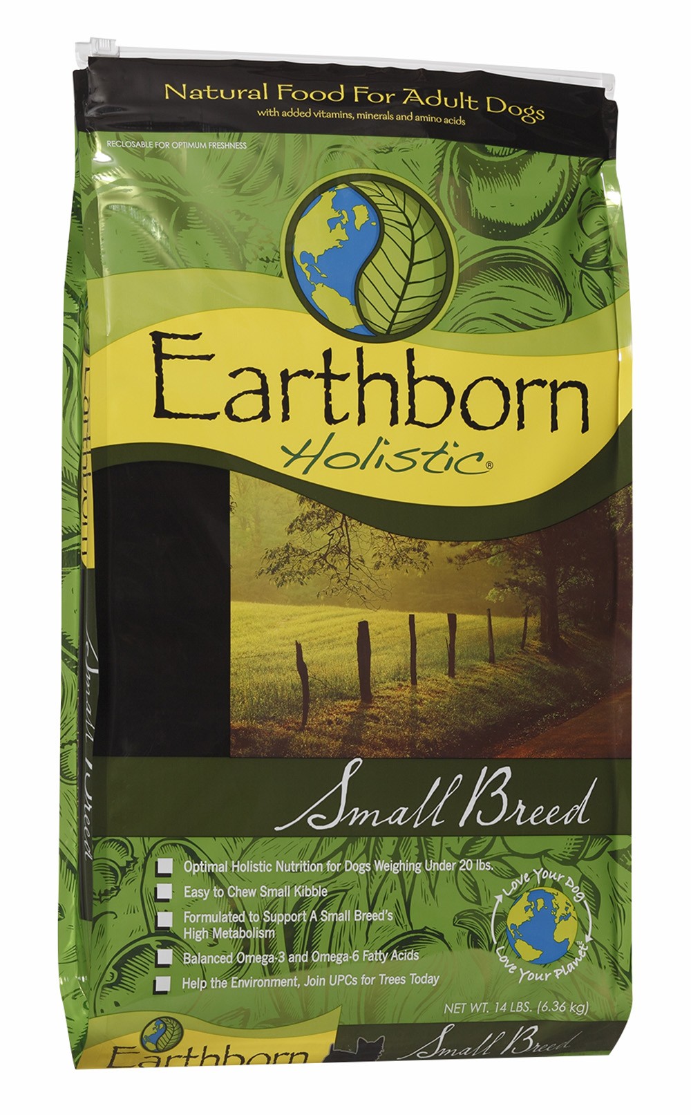 Earthborn Holistic Small Breed Natural Dog Food 12.5 lb.
