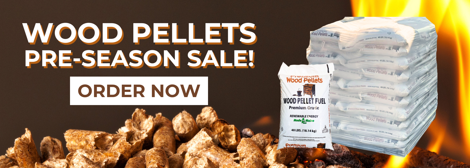 Wood Pellets Prea-Season Sale